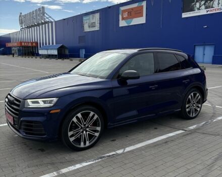 Синий Ауди Ку 5, объемом двигателя 3 л и пробегом 123 тыс. км за 31000 $, фото 4 на Automoto.ua