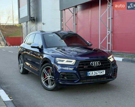 Синий Ауди Ку 5, объемом двигателя 3 л и пробегом 42 тыс. км за 53999 $, фото 10 на Automoto.ua