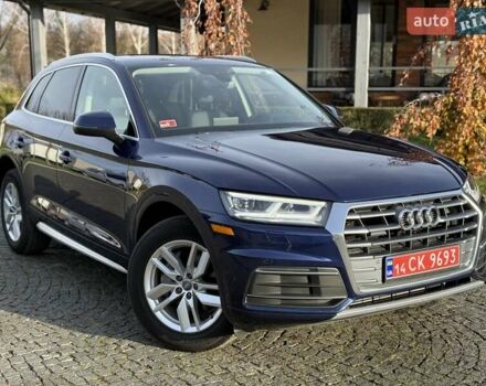 Синий Ауди Ку 5, объемом двигателя 1.98 л и пробегом 79 тыс. км за 27500 $, фото 2 на Automoto.ua