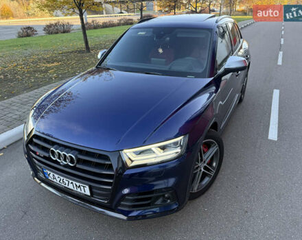 Синий Ауди Ку 5, объемом двигателя 3 л и пробегом 42 тыс. км за 53999 $, фото 6 на Automoto.ua