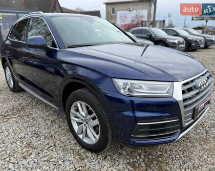 Синій Ауді Ку 5, об'ємом двигуна 2 л та пробігом 85 тис. км за 24900 $, фото 6 на Automoto.ua