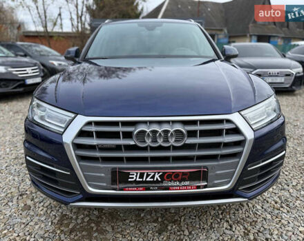 Синій Ауді Ку 5, об'ємом двигуна 2 л та пробігом 85 тис. км за 24900 $, фото 5 на Automoto.ua