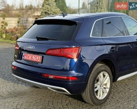 Синий Ауди Ку 5, объемом двигателя 2 л и пробегом 79 тыс. км за 25999 $, фото 4 на Automoto.ua