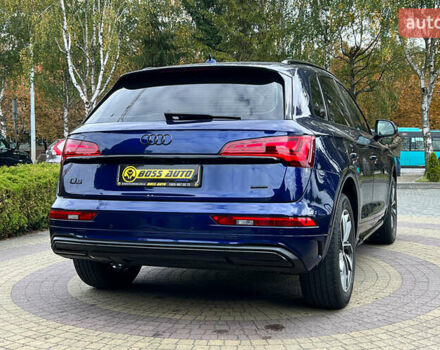 Синий Ауди Ку 5, объемом двигателя 2 л и пробегом 43 тыс. км за 36300 $, фото 6 на Automoto.ua