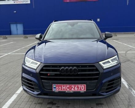 Синий Ауди Ку 5, объемом двигателя 3 л и пробегом 123 тыс. км за 31000 $, фото 2 на Automoto.ua