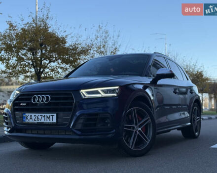 Синий Ауди Ку 5, объемом двигателя 3 л и пробегом 42 тыс. км за 53999 $, фото 2 на Automoto.ua