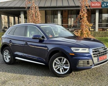 Синий Ауди Ку 5, объемом двигателя 1.98 л и пробегом 79 тыс. км за 27500 $, фото 1 на Automoto.ua