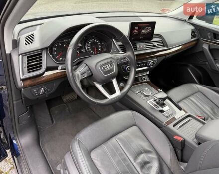 Синий Ауди Ку 5, объемом двигателя 2 л и пробегом 79 тыс. км за 25999 $, фото 68 на Automoto.ua