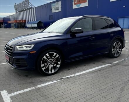 Синий Ауди Ку 5, объемом двигателя 3 л и пробегом 123 тыс. км за 31000 $, фото 6 на Automoto.ua