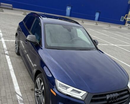 Синий Ауди Ку 5, объемом двигателя 3 л и пробегом 123 тыс. км за 31000 $, фото 1 на Automoto.ua