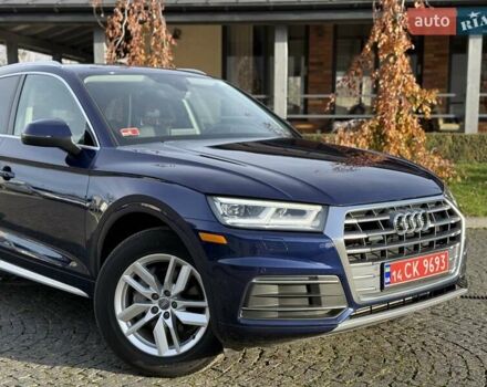 Синий Ауди Ку 5, объемом двигателя 1.98 л и пробегом 79 тыс. км за 27500 $, фото 3 на Automoto.ua