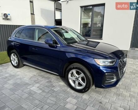 Ауди Ку 5 2021 в Киеве на Automoto.ua Синий Ауди Ку 5, объемом двигателя 1.98 л и пробегом 72 тыс. км за 37500 $, фото 11 на Automoto.ua