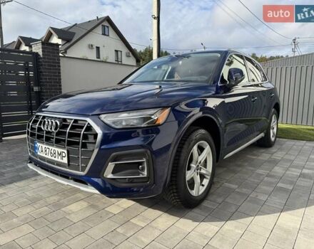Ауди Ку 5 2021 в Киеве на Automoto.ua Синий Ауди Ку 5, объемом двигателя 1.98 л и пробегом 72 тыс. км за 37500 $, фото 8 на Automoto.ua