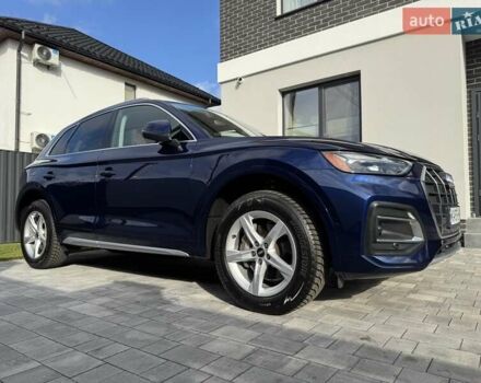 Ауди Ку 5 2021 в Киеве на Automoto.ua Синий Ауди Ку 5, объемом двигателя 1.98 л и пробегом 72 тыс. км за 37500 $, фото 9 на Automoto.ua
