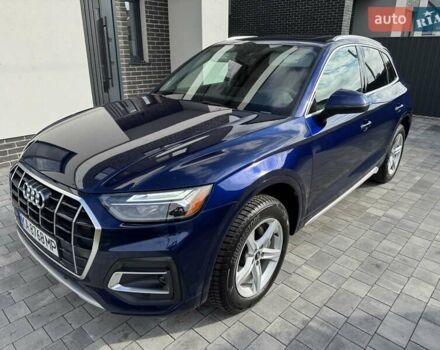 Ауди Ку 5 2021 в Киеве на Automoto.ua Синий Ауди Ку 5, объемом двигателя 1.98 л и пробегом 72 тыс. км за 37500 $, фото 3 на Automoto.ua