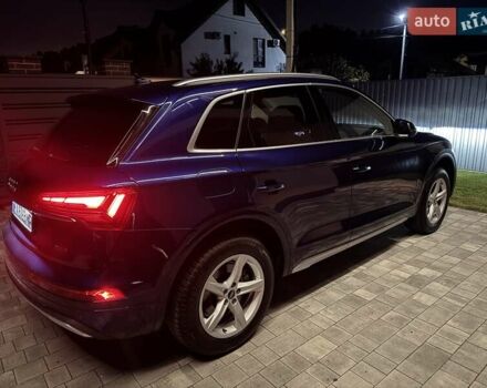 Ауди Ку 5 2021 в Киеве на Automoto.ua Синий Ауди Ку 5, объемом двигателя 1.98 л и пробегом 72 тыс. км за 37500 $, фото 30 на Automoto.ua