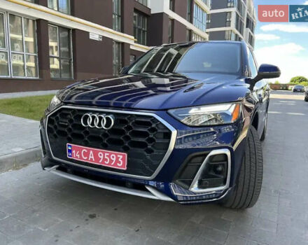 Синий Ауди Ку 5, объемом двигателя 1.98 л и пробегом 59 тыс. км за 32000 $, фото 2 на Automoto.ua