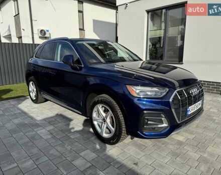 Ауди Ку 5 2021 в Киеве на Automoto.ua Синий Ауди Ку 5, объемом двигателя 1.98 л и пробегом 72 тыс. км за 37500 $, фото 7 на Automoto.ua