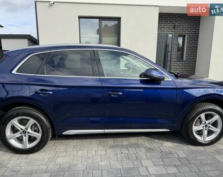 Ауди Ку 5 2021 в Киеве на Automoto.ua Синий Ауди Ку 5, объемом двигателя 1.98 л и пробегом 72 тыс. км за 37500 $, фото 10 на Automoto.ua