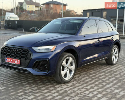 Синий Ауди Ку 5, объемом двигателя 2 л и пробегом 104 тыс. км за 31850 $, фото 9 на Automoto.ua