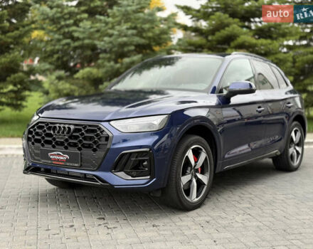 Синий Ауди Ку 5, объемом двигателя 2 л и пробегом 28 тыс. км за 36500 $, фото 1 на Automoto.ua