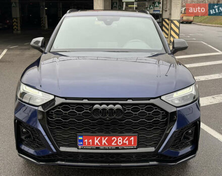 Синий Ауди Ку 5, объемом двигателя 2 л и пробегом 51 тыс. км за 33900 $, фото 3 на Automoto.ua