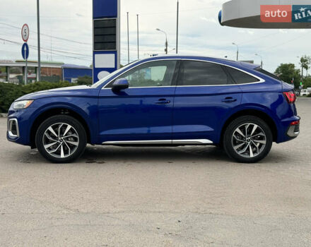 Синій Ауді Ку 5, об'ємом двигуна 1.98 л та пробігом 55 тис. км за 36500 $, фото 8 на Automoto.ua