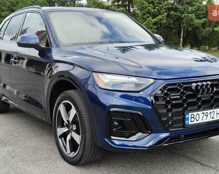 Синій Ауді Ку 5, об'ємом двигуна 2 л та пробігом 42 тис. км за 39700 $, фото 4 на Automoto.ua