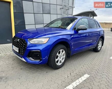 Ауди Ку 5 2023 в Киеве на Automoto.ua Синий Ауди Ку 5, объемом двигателя 1.98 л и пробегом 21 тыс. км за 39900 $, фото 2 на Automoto.ua