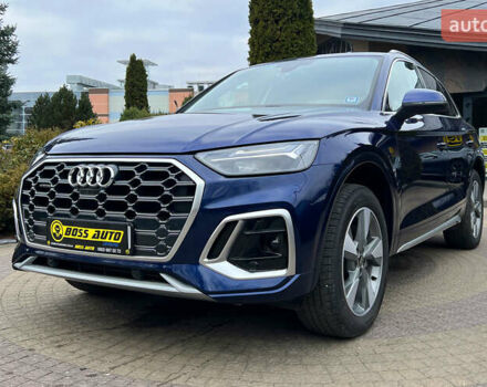 Синій Ауді Ку 5, об'ємом двигуна 2 л та пробігом 6 тис. км за 40999 $, фото 2 на Automoto.ua