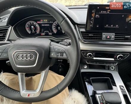 Ауди Ку 5 2023 в Киеве на Automoto.ua Синий Ауди Ку 5, объемом двигателя 1.98 л и пробегом 21 тыс. км за 39900 $, фото 9 на Automoto.ua