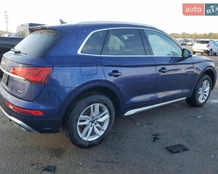 Ауди Ку 5 2023 в Львове на Automoto.ua Синий Ауди Ку 5, объемом двигателя 1.98 л и пробегом 25 тыс. км за 15000 $, фото 2 на Automoto.ua