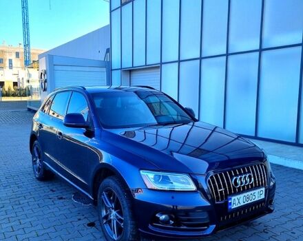 Синий Ауди Ку 5, объемом двигателя 2 л и пробегом 230 тыс. км за 13500 $, фото 1 на Automoto.ua