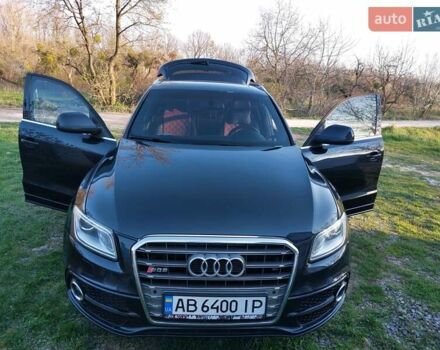 Синий Ауди Ку 5, объемом двигателя 3 л и пробегом 299 тыс. км за 16000 $, фото 1 на Automoto.ua