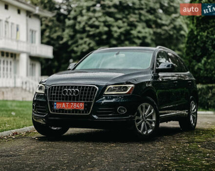 Синий Ауди Ку 5, объемом двигателя 1.98 л и пробегом 222 тыс. км за 13950 $, фото 1 на Automoto.ua
