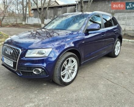 Синий Ауди Ку 5, объемом двигателя 3 л и пробегом 118 тыс. км за 21900 $, фото 1 на Automoto.ua