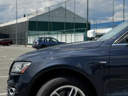 Синий Ауди Ку 5, объемом двигателя 3 л и пробегом 165 тыс. км за 11000 $, фото 1 на Automoto.ua