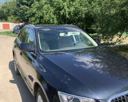 Синий Ауди Ку 5, объемом двигателя 2 л и пробегом 123 тыс. км за 16000 $, фото 1 на Automoto.ua