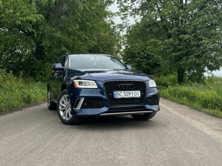 Ауди Ку 5 2013 в Львове на Automoto.ua Синий Ауди Ку 5, объемом двигателя 2 л и пробегом 2 тыс. км за 13500 $, фото 1 на Automoto.ua