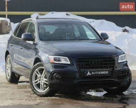 Синий Ауди Ку 5, объемом двигателя 3 л и пробегом 175 тыс. км за 15900 $, фото 1 на Automoto.ua