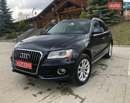 Синий Ауди Ку 5, объемом двигателя 2 л и пробегом 182 тыс. км за 14900 $, фото 1 на Automoto.ua