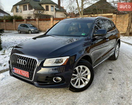 Синій Ауді Ку 5, об'ємом двигуна 2 л та пробігом 221 тис. км за 15950 $, фото 1 на Automoto.ua