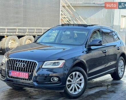Синий Ауди Ку 5, объемом двигателя 2 л и пробегом 220 тыс. км за 13750 $, фото 1 на Automoto.ua