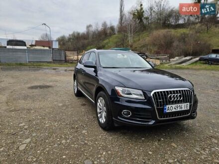 Ауди Ку 5 2014 в Сваляве на Automoto.ua Синий Ауди Ку 5, объемом двигателя 1.98 л и пробегом 103 тыс. км за 16200 $, фото 1 на Automoto.ua