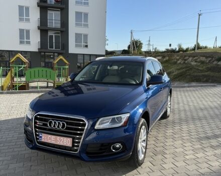 Синий Ауди Ку 5, объемом двигателя 2 л и пробегом 143 тыс. км за 15600 $, фото 1 на Automoto.ua
