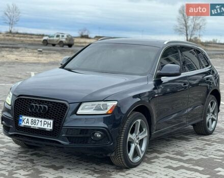 Синий Ауди Ку 5, объемом двигателя 3 л и пробегом 171 тыс. км за 16500 $, фото 1 на Automoto.ua