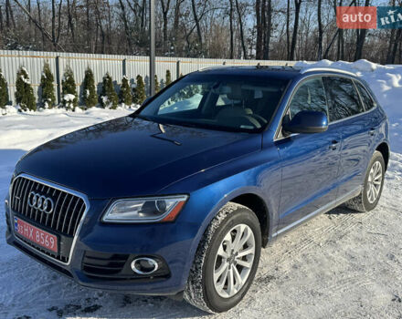 Синий Ауди Ку 5, объемом двигателя 2 л и пробегом 270 тыс. км за 13700 $, фото 1 на Automoto.ua