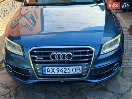 Синий Ауди Ку 5, объемом двигателя 3 л и пробегом 332 тыс. км за 15300 $, фото 1 на Automoto.ua