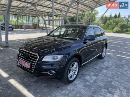 Синий Ауди Ку 5, объемом двигателя 3 л и пробегом 292 тыс. км за 13500 $, фото 1 на Automoto.ua