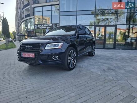 Синий Ауди Ку 5, объемом двигателя 3 л и пробегом 158 тыс. км за 18999 $, фото 1 на Automoto.ua